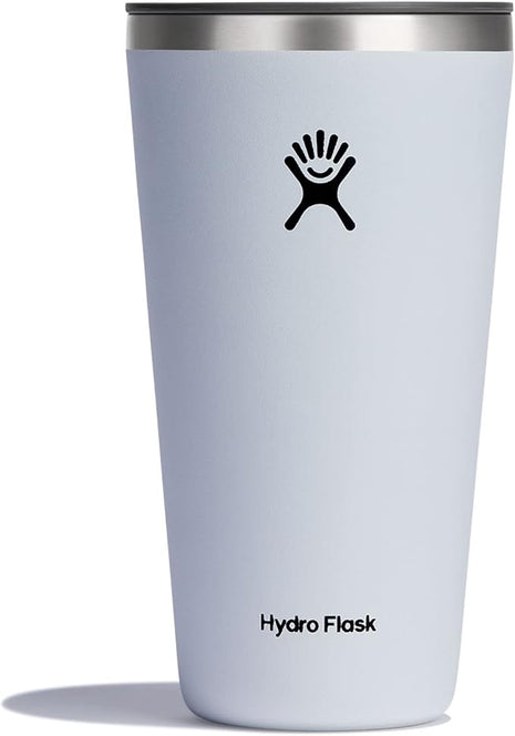 Hydro Flask All Around Tumbler - Stainless Steel Reusable Insulated Travel Drinking Cup Water Bottle with Lid