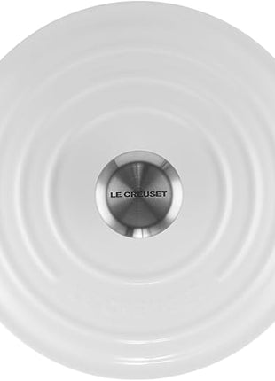 Le Creuset Enameled Cast Iron Signature Sauteuse Oven, 3.5 qt., White