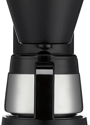 Cuisinart 5-Cup Coffee Maker with Stainless Steel Carafe, Coffee Machine with Removable Water Reservoir, Charcoal Water Filter, 30-Minute Keep Warm, and Brew Pause, DCC-5570NAS, Stainless Steel