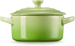 Le Creuset Stoneware Mini Round Cocotte, 8 oz., Palm