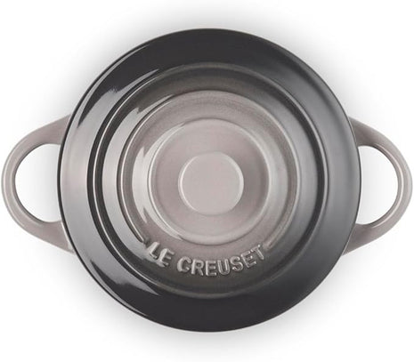 Le Creuset Stoneware Mini Round Cocotte, 8 oz., Oyster