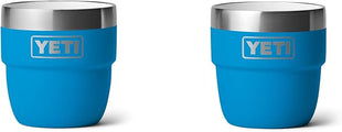 YETI Rambler 4 oz Stackable Cup, Stainless Steel, Vacuum Insulated Espresso/Coffee Cup, 2 Pack