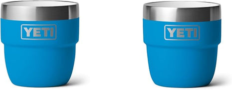 YETI Rambler 4 oz Stackable Cup, Stainless Steel, Vacuum Insulated Espresso/Coffee Cup, 2 Pack