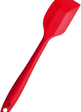 StarPack Basics Small Silicone Spatula (8.5"), High Heat Resistant to 480°F, Hygienic One Piece Design, Non Stick Rubber Cooking Utensil (Cherry Red)