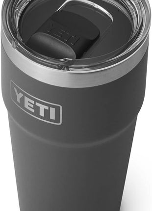 YETI Rambler Stackable Pint, Vacuum Insulated, Stainless Steel with MagSlider Lid
