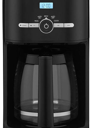 Cuisinart Classic 12-Cup Programmable Coffeemaker, Black, DCC-1120BKNAS