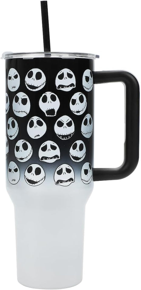 Bioworld Nightmare Before Christmas Jack Skellington 40 Oz Stainless Steel Tumbler