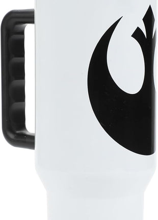 Bioworld Star Wars Rebel Alliance 40 Oz White Stainless Steel Tumbler