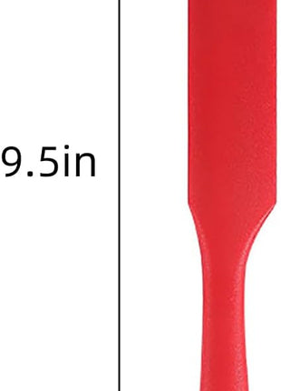 Silicone Skinny Spatula Scraper for Jars - Long Handle Sourdough Spatula (3 Pcs)