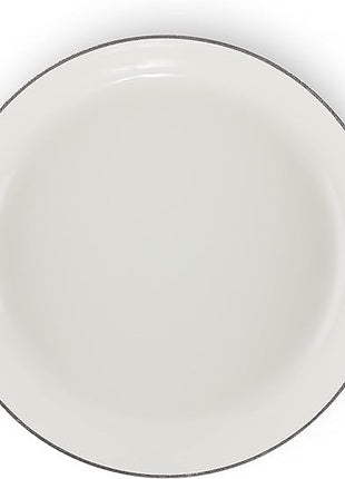 Le Creuset Enameled Cast Iron Signature Braiser, 3.5 qt., White