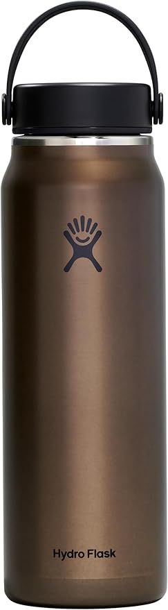 Hydro Flask 32 Oz Lightweight Trail Series Wide Flex Cap Obsidian- Hiking Water Bottle