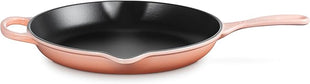 Le Creuset Enameled Cast Iron Signature Round Skillet, 11.75", Peche