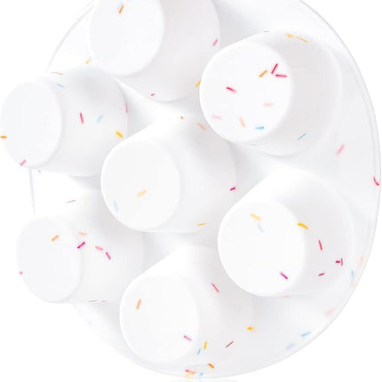 Silicone Egg Bite Molds Air Fryer Muffin Pan for Baking Non-Stick Silicone Egg Molds 7 Cups Air Fryer Cupcake Mold for Mini Muffins, Tart, Mini Cupcake BPA Free