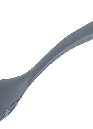 Restaurantware-Met Lux Kitchen Utensil Set, 1 Silicone Utensil Set - Consists 6 Pieces, High-Heat Tolerance, Dark Gray Silicone Kitchen Utensils, For No-Stick Cookware