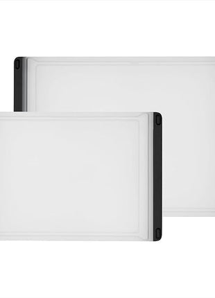 OXO Good Grips 2-Piece Cutting Board Set, Cutting Boards for Kitchen Prep, Non-Porous Double-Sided Design, Dishwasher-Safe, Durable Kitchen Essentials