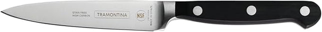 Tramontina Pro Series Forged 4-Inch Paring Knife, Stain-free High-Carbon Steel Small Kitchen Knives for Cooking