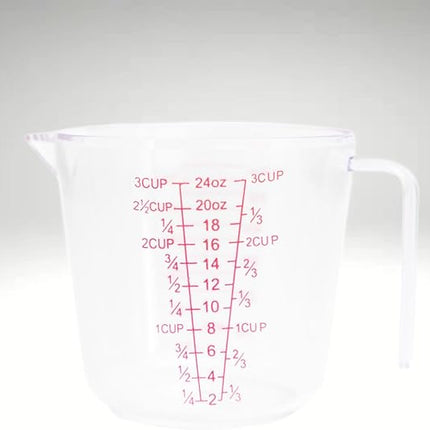 Better Houseware 2.5 Cup Measuring Cup, Clear Plastic Measuring Cup for Liquids, 20 oz, Kitchen Essential Plastic Measuring Cups for Baking & Cooking, Ounce Measuring Cup, Clear