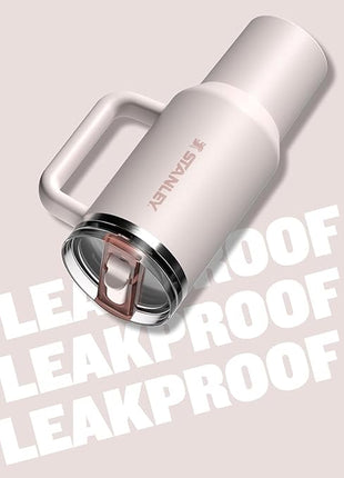 STANLEY Quencher ProTour Flip Straw Tumbler with Leakproof Lid | Built-In Straw & Handle | Cupholder Compatible for Travel | Insulated Stainless Steel Cup | BPA-Free