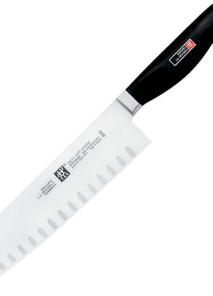 ZWILLING Four Star 7-inch Hollow Edge Santoku Knife
