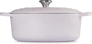 Le Creuset Enameled Cast Iron Signature Oval Dutch Oven, 6.75 qt., Shallot