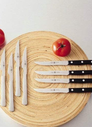 ZWILLING 4-pc Stainless Steel Serrated Steak Knife Set