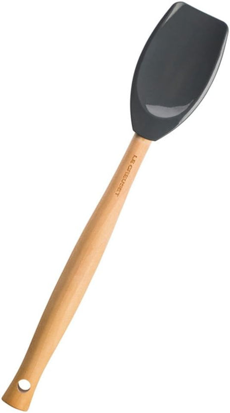 Le Creuset Silicone Craft Series Spatula Spoon, 11 3/8" x 2 1/8", Oyster, Large