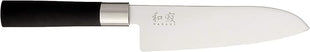 Kai Wasabi Black Santoku Knife, 6-1/2-Inch