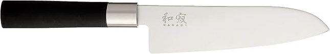 Kai Wasabi Black Santoku Knife, 6-1/2-Inch