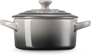 Le Creuset Stoneware Mini Round Cocotte, 8 oz., Oyster