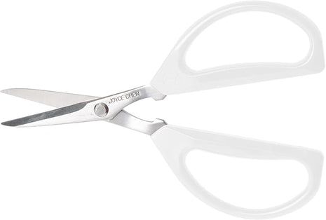 Joyce Chen Original Unlimited Kitchen Scissors All Purpose Kitchen Shears With Comfortable Handles, White 2.0