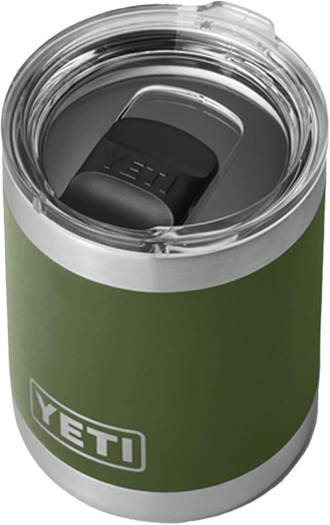 YETI Rambler 10 oz Lowball, Vacuum Insulated, Stainless Steel with MagSlider Lid
