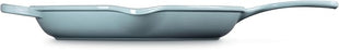 Le Creuset Enameled Cast Iron Signature Iron Handle Skillet, 11.75" (2-3/8 qt.), Sea Salt