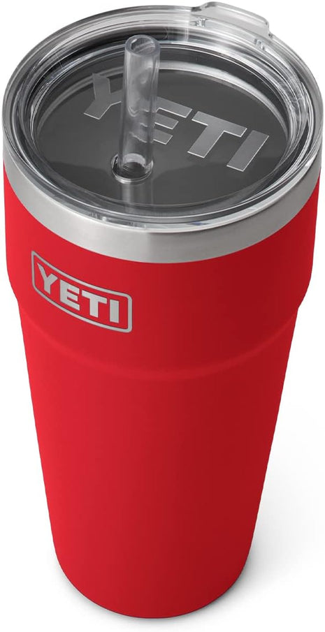 YETI Rambler 26 oz Straw Cup, Vacuum Insulated, Stainless Steel with Straw Lid