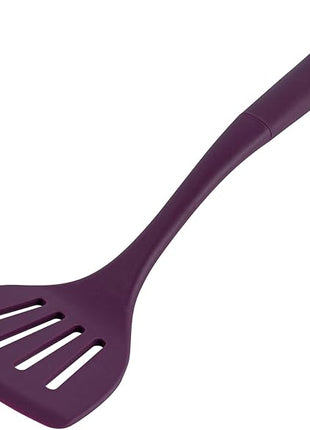 Met Lux Kitchen Utensil Sets, 10 Silicone Utensil Sets - 6 Pieces Per Set, High-Heat Tolerance, Purple Silicone Kitchen Utensils, For No-Stick Cookware - Restaurantware