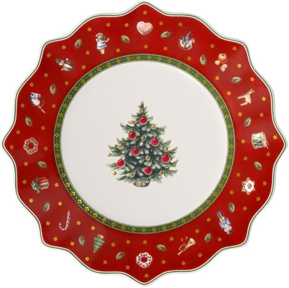 Villeroy & Boch Toy's Delight Breakfast Plate, Red