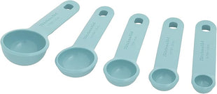 KitchenAid Measuring Spoons, Set Of 5, Aqua Sky