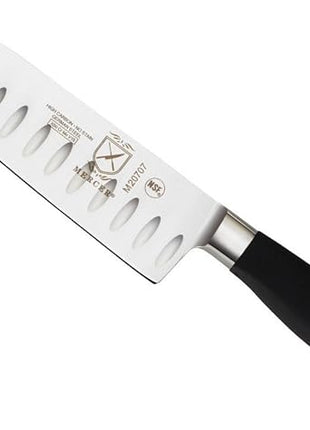 Mercer Culinary M20707 Genesis 7-Inch Santoku Knife,Black