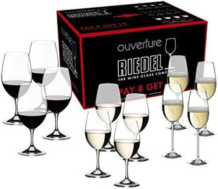 Riedel Ouverture Red and White Magnum Glass and Champagne Flute