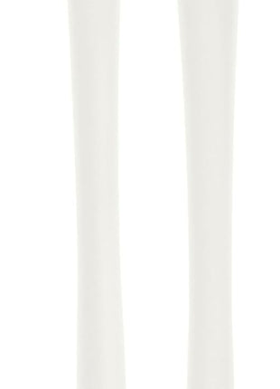 Tovolo Flex-Core Mini Kitchen Utensil Set of 2, Heat-Resistant & BPA-Free Silicone Spatula & Spoonula, Cast Iron & Non-Stick Cookware, Dishwasher-Safe, White