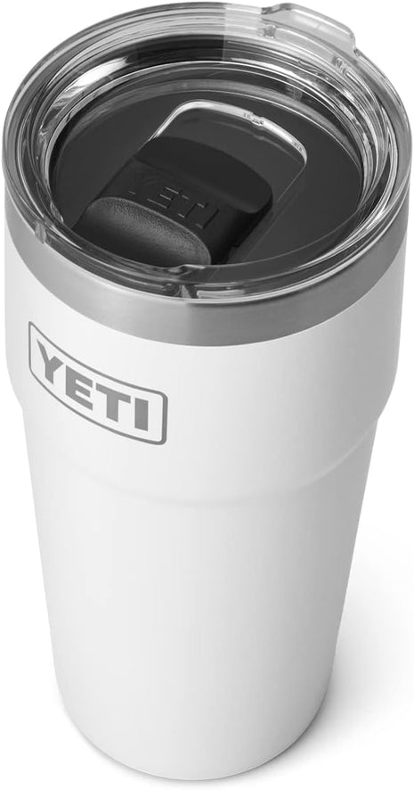 YETI Rambler Stackable Pint, Vacuum Insulated, Stainless Steel with MagSlider Lid