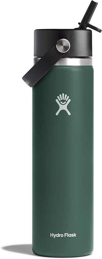 Hydro Flask 24 Oz Wide Flex Straw Cap Fir