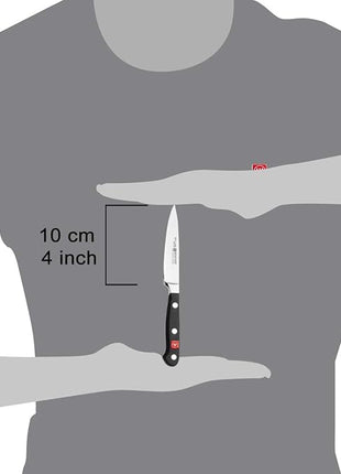 WÜSTHOF Classic 4" Paring Knife, Black