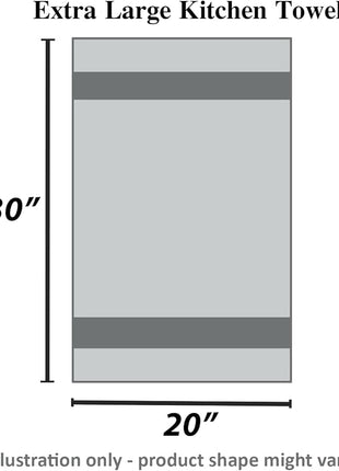 Urban Villa Kitchen Towels Solid Beige Towels Set of 6 20" X30” 100% Cotton Highly Absorbent Quick Drying Dish Cloths & Dish Towels Thanksgiving Fall Tea Towels with Hanging Loop Towels