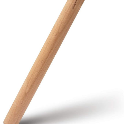 GOBAM Wood Rolling Pin, Extra Large - Dough Roller for Pasta, Cookies, Pie, Pizza, Chapati, Fondant, Rolling Pins for Baking, Bread Making Tools and Supplies - 15.8 x 1.6 Inches