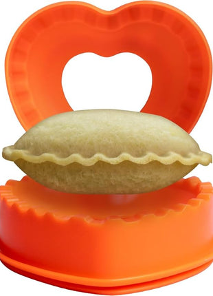 Sandwich Cutter and Sealer (Heart) - Crustless Sandwich Maker - Great for Lunchbox and Bento Box - Boys and Girls Kids Lunch - Sandwich Cutters for Kids