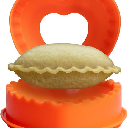 Sandwich Cutter and Sealer (Heart) - Crustless Sandwich Maker - Great for Lunchbox and Bento Box - Boys and Girls Kids Lunch - Sandwich Cutters for Kids