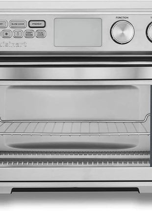 Cuisinart Digital AirFryer Toaster Oven, Premium 1800-Watt Oven with Digital Display and Controls – Extra-Large Capacity, Intuitive Programming and Adjustable Temperature, Stainless Steel, TOA-95NAS