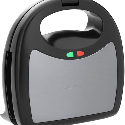 OVENTE 3 in 1 Electric Sandwich Maker, Panini Press Grill and Waffle Iron Set with Removable Non-Stick Plates, Perfect for Cooking Grilled Cheese, Tuna Melts, Burgers, Steaks and Snacks, Black GPI302B