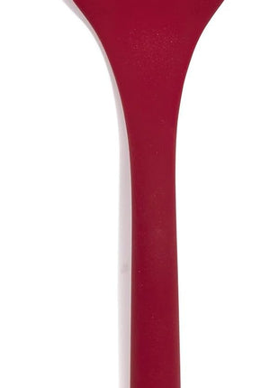GreenPan Silicone Solid Turner Spatula, Flipping Cooking Kitchen Utensil, Flexible Rubber Nonstick Cookware, Rigid Steel Core, Heat-Resistant, Anti-Slip Handle, BPA-Free, Dishwasher Safe, Red