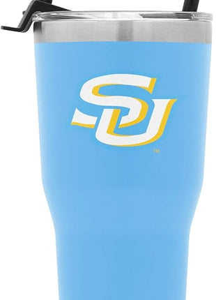 Simple Modern Officially Licensed Collegiate Southern Jaguars Tumbler with Straw and Flip Lid | Insulated Stainless Steel 30oz Thermos | Cruiser Collection | Southern University